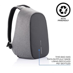 Bobby Pro anti-theft cut-proof backpack, grey