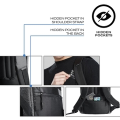 Balo Urban Lite Anti-Theft (Đen)