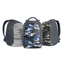 Bobby Compact Anti-Theft backpack, Zebra