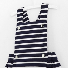 Robe bébé fille en molleton esprit chasuble