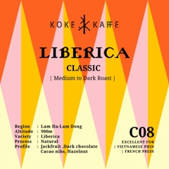 Liberica Classic- 賴比瑞卡特選單品