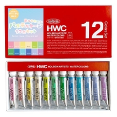 Set màu nước HOLBEIN Pastel phiên bản giới hạn -12 màu