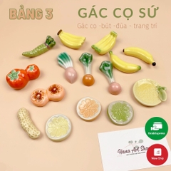 Gác cọ sứ nhiều hình -Bảng 4