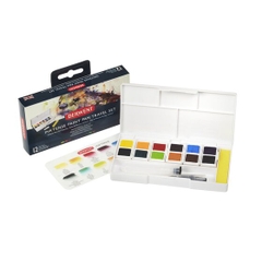 Set màu nước DERWENT Inktense Travel 12 màu