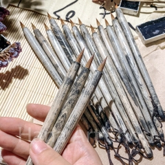 Cọ Vẽ/Bút Lông Thư Pháp Lang Hào Tiểu Giai Mộc Can