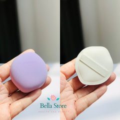 Mút Marshmallow siêu mềm tán kem nền, phấn phủ