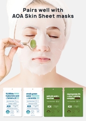 Thanh lăn massage mặt giúp nâng cơ giảm nếp nhăn AOA Jade Stone Face Roller