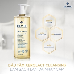 Tẩy trang Rilastil Xerolact Cleansing cho da nhạy cảm