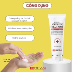 Mặt nạ ủ trắng da sinh học Histolab Lightening Cream Mask