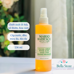 Toner Dạng Xịt Mario Badescu Facial Spray