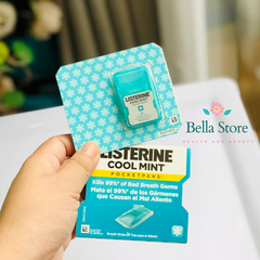 Xịt/ngậm thơm miệng Listerine Cool Mint Pocket