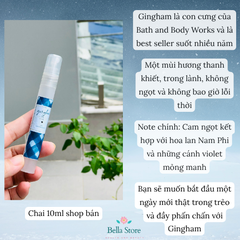 Xịt thơm cơ thể Bath and Body Works Body Spray Mist Gingham