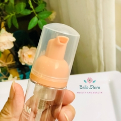 Chai tạo bọt sữa rửa mặt mini đi du lịch
