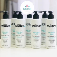 Lotion dưỡng thể sáng da, trị mụn lưng The Solution Body UK