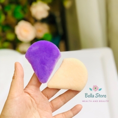 Bông phấn tam giác hai mặt