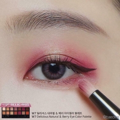 [Trầy nhẹ] Bảng mắt W7 Delicious Natural & Berry Eye