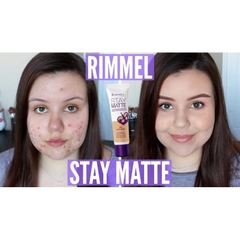 Kem nền kiềm dầu che phủ cao Rimmel Stay Matte Foundation 30ml