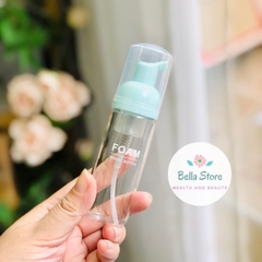 Chai tạo bọt sữa rửa mặt mini đi du lịch