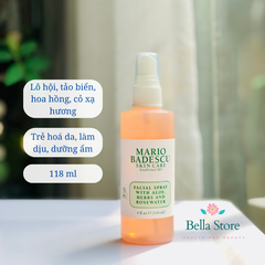 Toner Dạng Xịt Mario Badescu Facial Spray