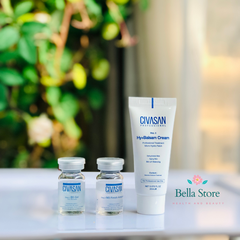 Set dưỡng cấp ẩm căng bóng da Civasan Hy+ Balsam Professinal
