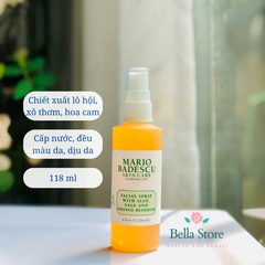 Toner Dạng Xịt Mario Badescu Facial Spray