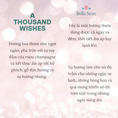 Xịt thơm cơ thể Bath and Body Works Body Spray A Thousand Wishes