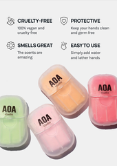 [Hộp 35 miếng] Xà phòng rửa tay AOA HAND SOAP SHEETS