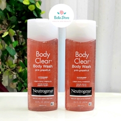 [BHA 2%] Sữa tắm giảm mụn lưng Clear Body Wash Pink Grapefruit  Neutrogena