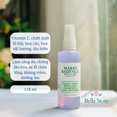 Toner Dạng Xịt Mario Badescu Facial Spray