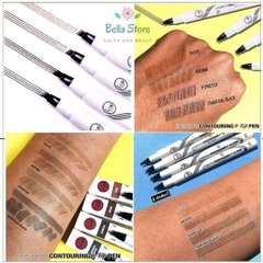 Chì kẻ mày phẩy sợi Jcat Eyebrow Contouring 4-Tip Pen