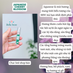 Xịt thơm cơ thể Bath and Body Works Japanese Cherry Blossom BBW bodymist