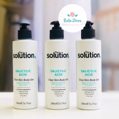 Lotion dưỡng thể sáng da, trị mụn lưng The Solution Body UK