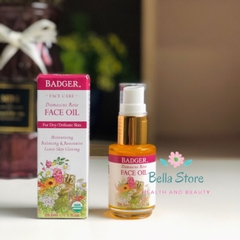 [Organic] Dầu dưỡng hữu cơ Badger Damascus Rose Face Oil