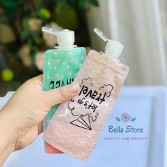 Túi nhựa dẻo đựng dầu gội, sữa tắm, lotion, mỹ phẩm đi du lịch