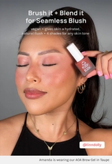Má hồng dạng lỏng AOA Plush Blush - Gel Liquid Blush