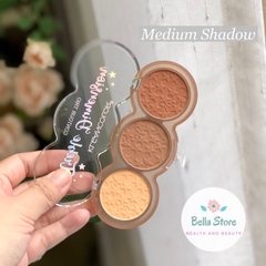 Phấn tạo khối 3 ô KleanColor Treble Dimension  Contour Trio