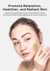 Thanh lăn massage mặt giúp nâng cơ giảm nếp nhăn AOA Jade Stone Face Roller