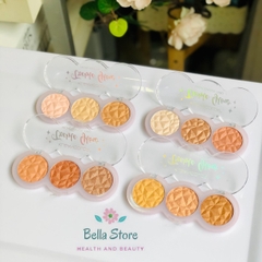 Phấn bắt sáng Kleancolor 3 ô Trebble Glow-Highlighter Trio