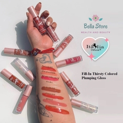 Son bóng giúp căng đầy môi Italia Deluxe Fill-In Thirsty Colored Plumping Gloss