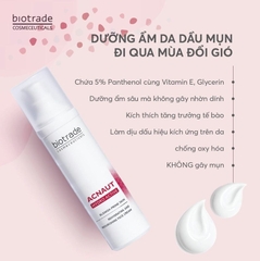 Kem dưỡng B5 phục hồi da mụn Biotrade Acnaut Hydro Active Cream