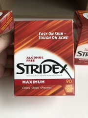 [BHA 2%] Miếng lau trị mụn Stridex Maximum