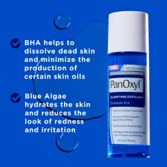 BHA 2% - Toner giảm mụn ẩn, mụn đầu đen PanOxyl Clarifying Exfoliant