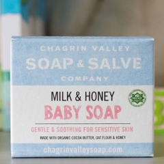 [organic] Xà phòng hữu cơ tắm gội cho bé Chagrin Valley Milk & Honey Baby Soap
