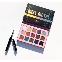 Bảng mắt ITALIA DELUXE MISS METAL