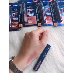 Son dưỡng môi có màu Nivea Rich Care & Color nội địa Nhật chống nắng SPF20 PA++