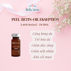 Peel Retin-oil Ekseption căng bóng, trẻ hóa da, khô cồi mụn, đều màu da