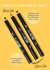Kẻ mắt nước hai đầu có hình họa tiết AOA Beauty Face Stamp and Eyeliner