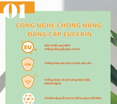 Kem Chống Nắng Eucerin Sun Fluid Mattifying Sensitive 50ml
