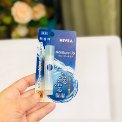 Son dưỡng chống nắng Nivea Water Moisture Lip SPF 20 PA ++ nội địa Nhật