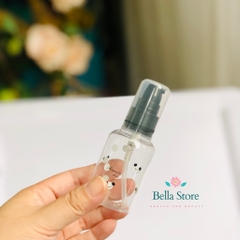 Chai vòi nhấn dễ thương 50ml 100ml